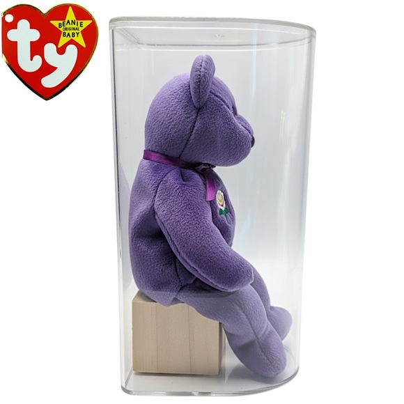 NEW RARE‼️ Ty Beanie Baby Princess Diana 1997 Limited Edition #474 w/TAG ERRORS - Picture 3 of 16